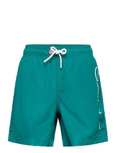 Logo Lightweight Swim Shorts Uimashortsit Blue GANT