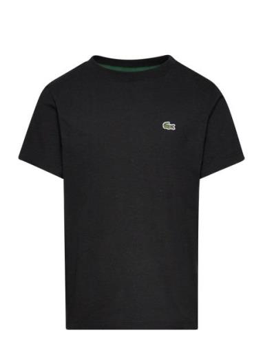 Tee-Shirt&Turtle Sport T-shirts Short-sleeved Black Lacoste