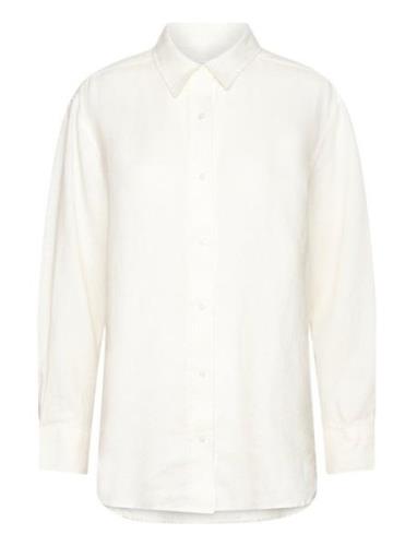 Salova Shirt 14329 Tops Shirts Long-sleeved White Samsøe Samsøe