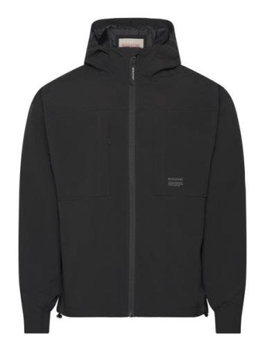 Hooded Windbreaker Ohut Takki Black Revolution