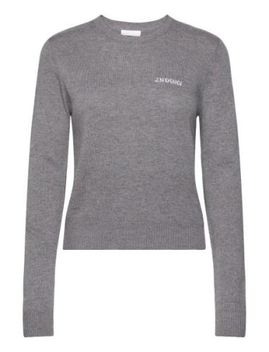 2Nd Lance Tt - Soft Wool Blend Tops Knitwear Jumpers Grey 2NDDAY