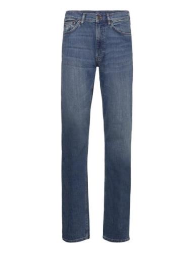 Regular Gant Jeans Bottoms Jeans Regular Blue GANT