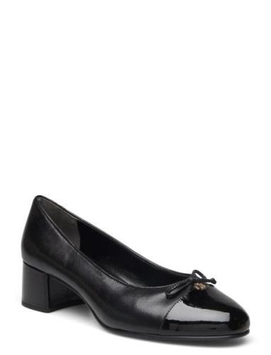 Cap-Toe Pump 45Mm Shoes Heels Pumps Classic Black Tory Burch