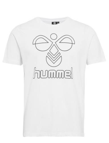 Hmlpeter T-Shirt S/S Sport T-shirts Short-sleeved White Hummel