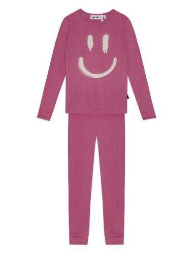 Lue Pyjamasetti Pyjama Pink Molo