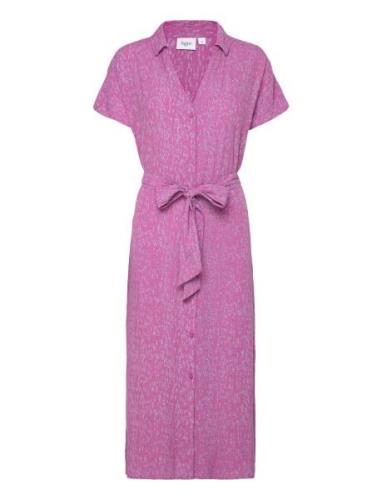 Blancasz Ss Dress Polvipituinen Mekko Pink Saint Tropez