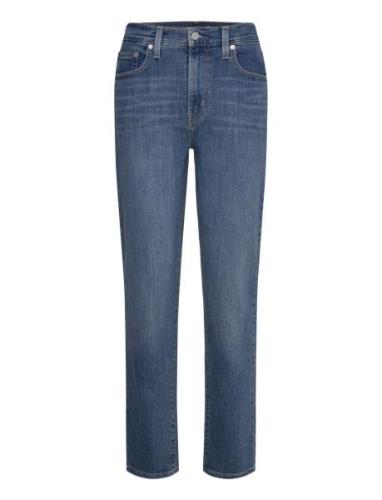 724 High Rise Straight Slate I Bottoms Jeans Straight-regular Blue LEV...