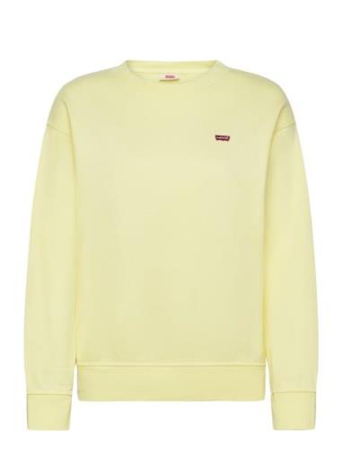 Standard Crew Powdered Yellow Tops Sweat-shirts & Hoodies Sweat-shirts...