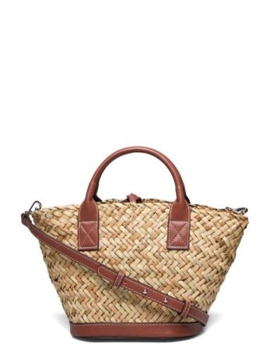 Natural Fibre Basket Bag Bags Small Shoulder Bags-crossbody Bags Beige...