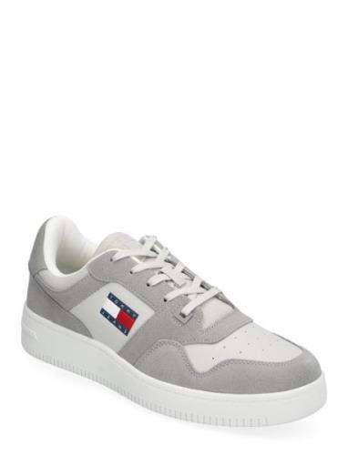 Tjm Basket Leather Matalavartiset Sneakerit Tennarit Grey Tommy Hilfig...