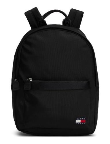 Tjw Ess Daily Backpack Reppu Laukku Black Tommy Hilfiger