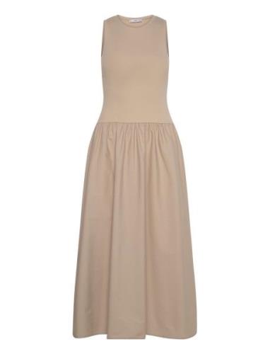 A-Line Dress Maksimekko Juhlamekko Beige Mango