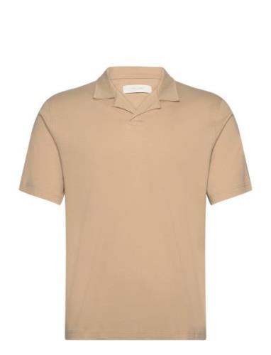 Jprblajackson Polo Tops Polos Short-sleeved Beige Jack & J S