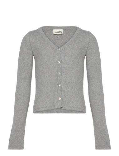 T-Shirt Long-Sleeve Tops Knitwear Cardigans Grey Sofie Schnoor Young