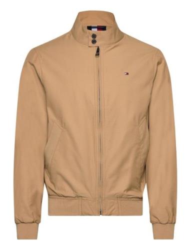 Tommy Club Harrington Bombertakki Takki Beige Tommy Hilfiger