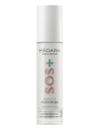 Sos+ Sensitive Moisturiser Päivävoide Kasvovoide Nude MÁDARA