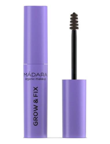 Grow & Fix Tinted Brow Gel Kulmageeli Meikki Brown MÁDARA