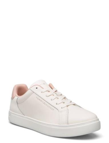 Essential Court Sneaker Matalavartiset Sneakerit Tennarit White Tommy ...