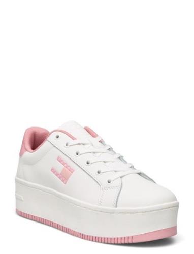 Tjw Flatform Ess Matalavartiset Sneakerit Tennarit White Tommy Hilfige...