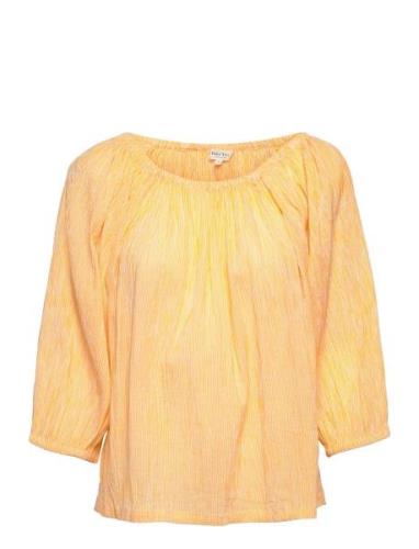 Ingeborgpw Bliban Tops Blouses Long-sleeved Yellow Part Two