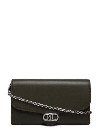 Leather Medium Adair Crossbody Bags Crossbody Bags Black Lauren Ralph ...