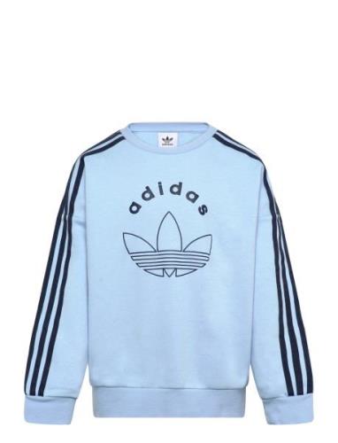 Crew Tops Sweat-shirts & Hoodies Sweat-shirts Blue Adidas Originals