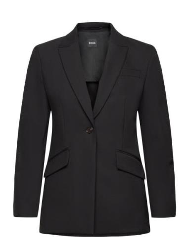 Jabinalah1 Blazers Single Breasted Blazers Black BOSS