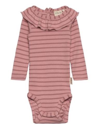 Meeri Body Bodies Long-sleeved Pink Ma-ia Family