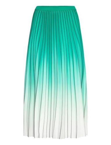 Cuscarlett Ombre Skirt Polvipituinen Hame Green Culture