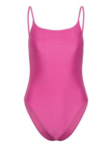 Nineties Swimsuit Uimapuku Uima-asut Pink Gina Tricot