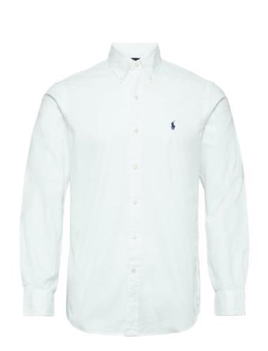 Washed Pinpoint Oxf-Cubdppcs Tops Shirts Casual White Polo Ralph Laure...