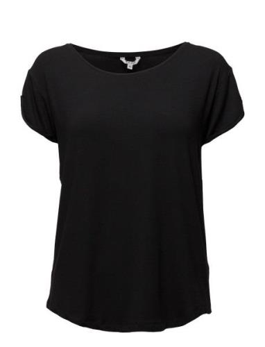 Nisha Tops T-shirts & Tops Short-sleeved Black MbyM