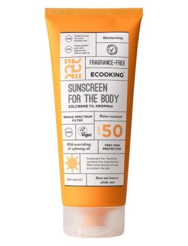 Sunscreen Body Spf 50 Aurinkorasva Vartalo Nude Ecooking