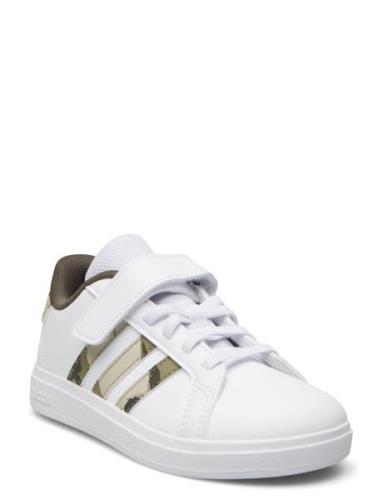 Grand Court 2.0 El C Matalavartiset Sneakerit Tennarit White Adidas Sp...