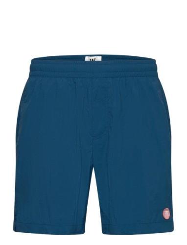 Dub Resort Swim Shorts Uimashortsit Blue Double A By Wood Wood