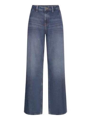 Low Wide Leg Jeans Bottoms Jeans Wide Blue GANT