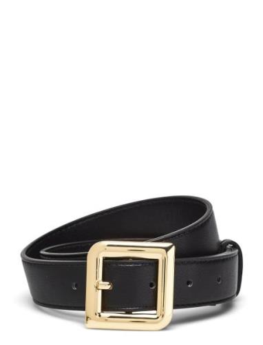 Square Buckle Belt Vyö Black Mango