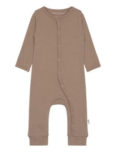 Jumpsuit Jumpsuit Haalari Brown Sofie Schnoor Baby And Kids