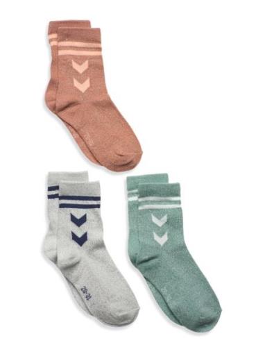 Hmlalfie Sock 3-Pack Sukat Green Hummel