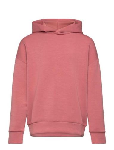 Timmia Jr. Sweat Hoody Tops Sweat-shirts & Hoodies Hoodies Pink Endura...