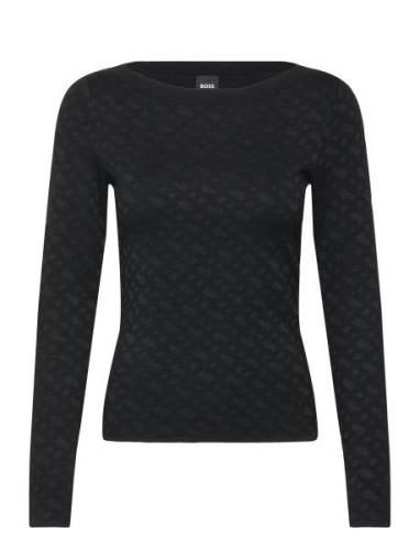 Ferenti Tops Knitwear Jumpers Black BOSS