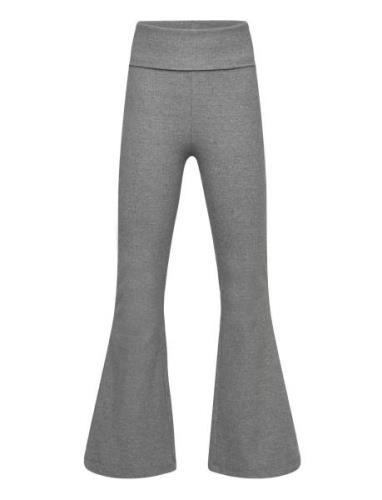 Trousers Jersey Yoga Flare Bottoms Sweatpants Grey Lindex