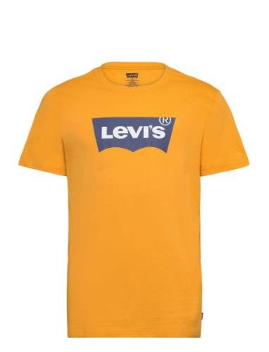 Levi's® Batwing Tee Tops T-shirts Short-sleeved Yellow Levi's