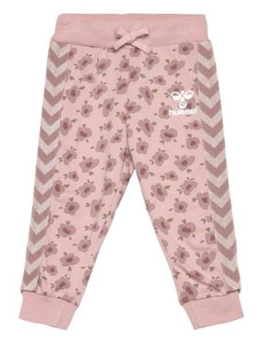 Hmlfjora Pants Sport Sweatpants Pink Hummel