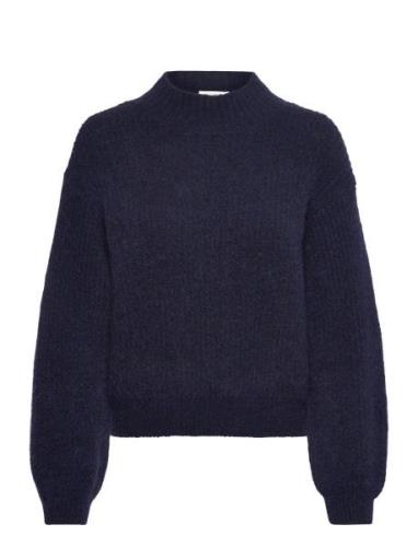 East Tops Knitwear Jumpers Navy American Vintage