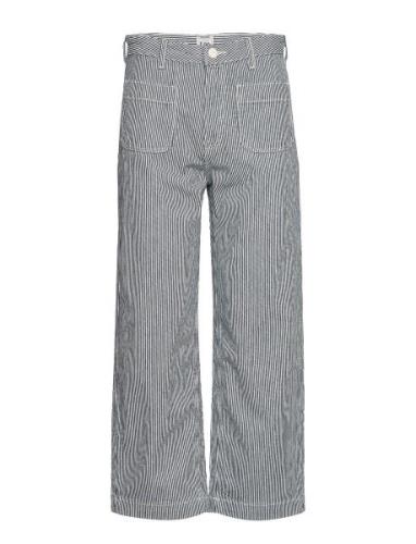 Patchpocket Wide Leg Bottoms Jeans Wide Grey Lee Jeans