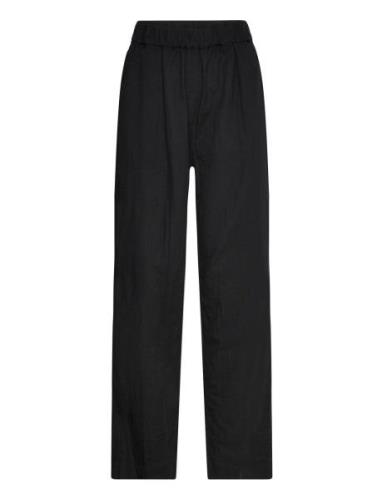 Bether Bottoms Trousers Wide Leg Black Rabens Sal R