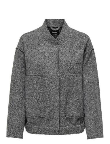 Onlgaia Boucle Bomber Cc Otw Bombertakki Grey ONLY