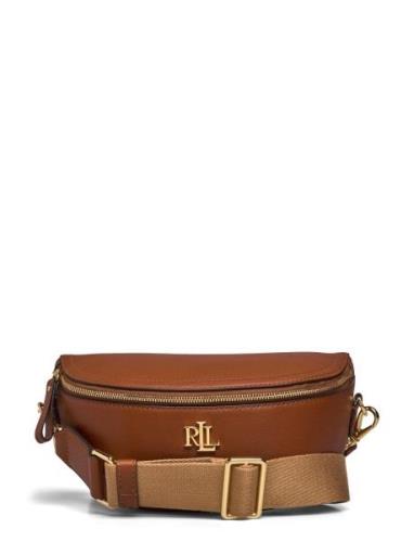 Leather Marcy Belt Bag Bumbag Vyölaukku Laukku Brown Lauren Ralph Laur...