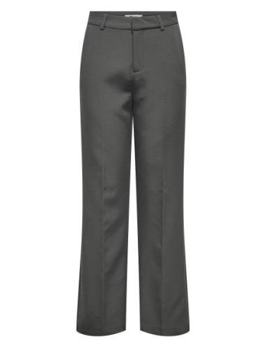 Onlberry Life Hw Wide Pant Tlr Noos Bottoms Trousers Wide Leg Grey ONL...